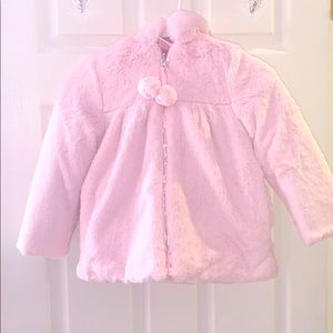 Girls Light Pink Coat